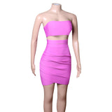 Pink Sweetheart Bandage Sheath Homecoming Dresses