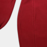 Burgundy V-Neck Long Sleeves Sheath Homecoming Dresses