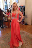 Brand New Fantastic One Shoulder Beading Chiffon Floor Length Bridesmaid Prom Evening Dresses PH547