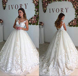 wedding dresses long