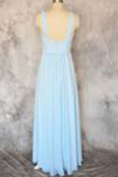 Sweetheart Long Chiffon Prom Dress Evening Dress PM489