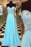 Chiffon Sweetheart Beading Prom Dress BG49