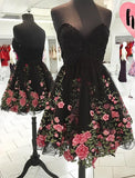 Backless Sweetheart Fashion Sexy Party Dress,Custom Made Homecoming Dress PM111