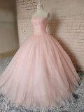 Pink Beading Long Charming Evening Dress Prom Dress